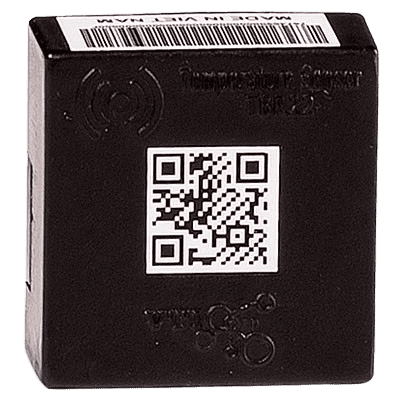 QR-код идентификации на корпусе датчика VTI-TS