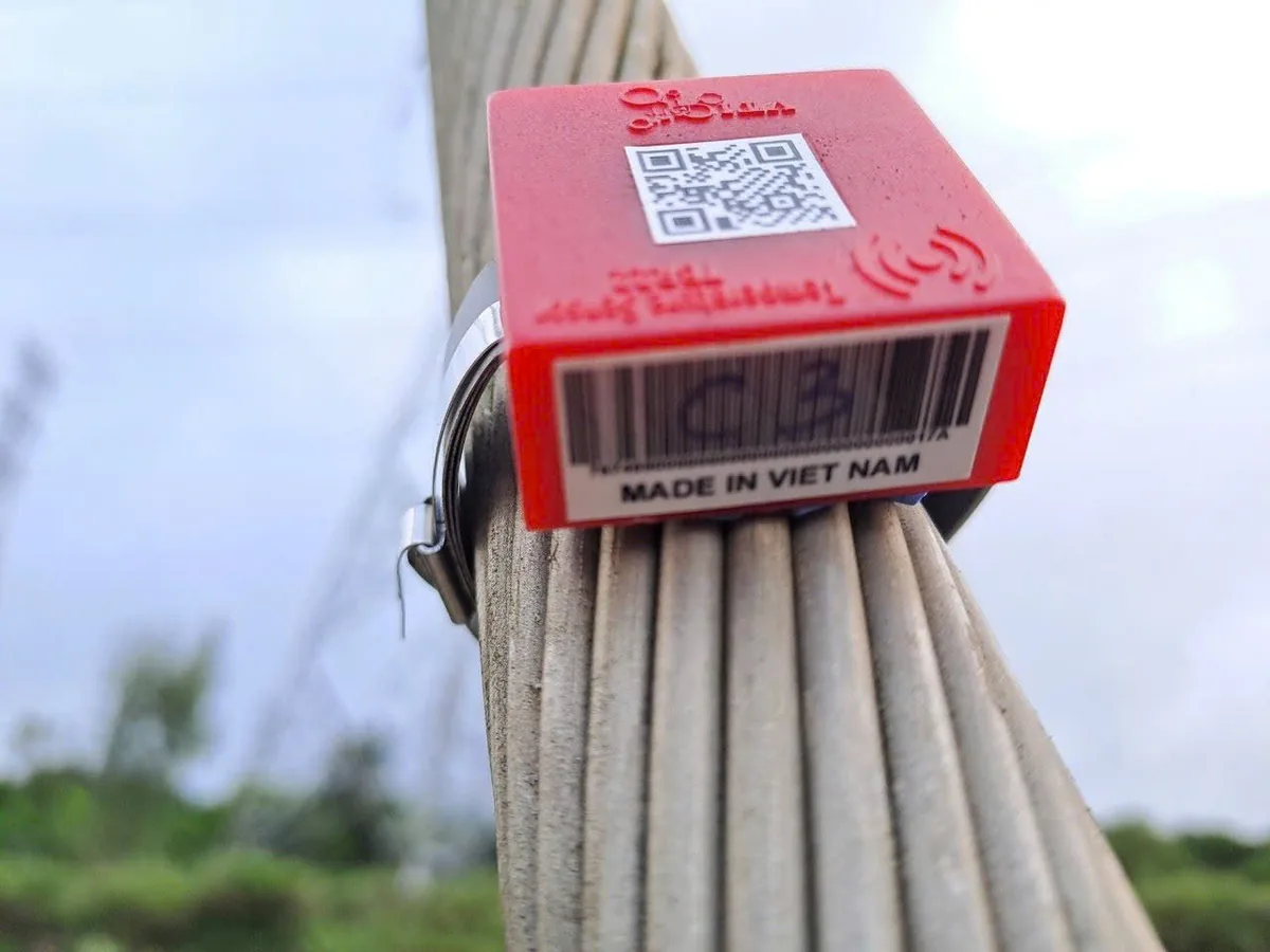 VTI-TS sensor on a stranded conductor — made in Viet Nam
